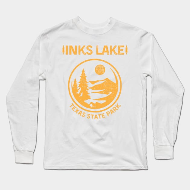 Inks Lake State Park Texas Long Sleeve T-Shirt by soulfulprintss8